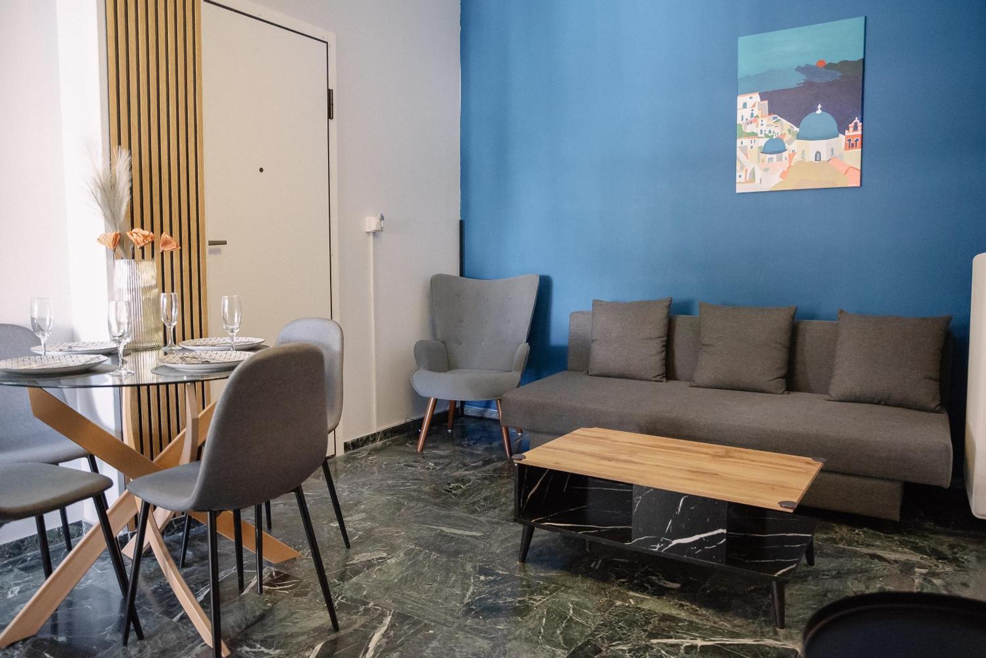 3cs Ampelokipoi Comfy Flat Ft Patio Airport Direct Day N Night